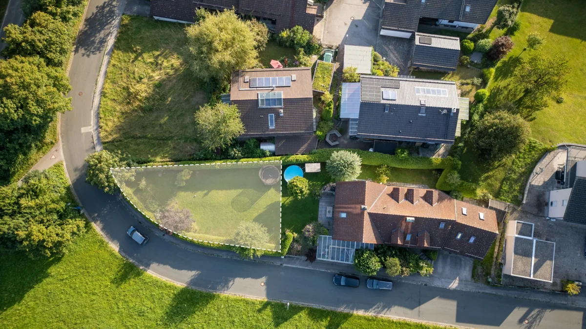 Baugrundstück für ein EFH