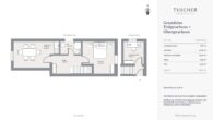 Grundriss - Gemütliche 2,5-Zi.-Maisonette-Whg. mit Gartenanteil!