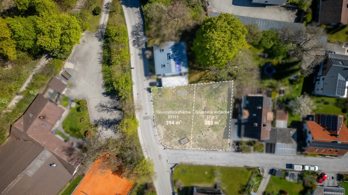 Luftbild m. Flächendarstellung