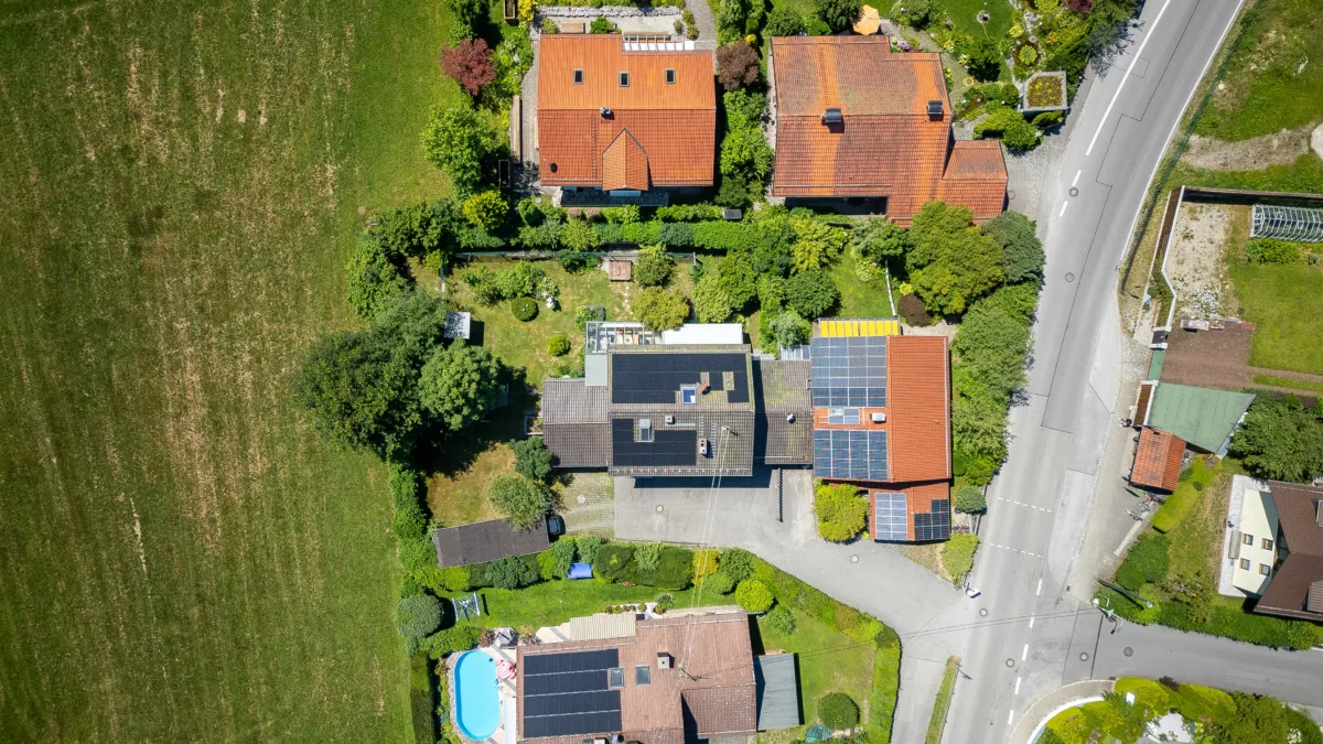 Blick von oben