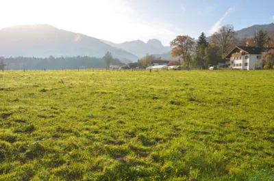 Ruhige Lage mit freiem Blick auf den Wendelstein!, 83075 Bad Feilnbach, Grundstück