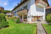 Südwest-Ansicht - Top gepflegte 3-Zi.-EG-Wohnung mit Südgarten & TG-Stellplatz!