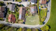 Luftbild m. Flächendarstellung - Schönes Grundstück in sonniger naturnaher Ortsrandlage