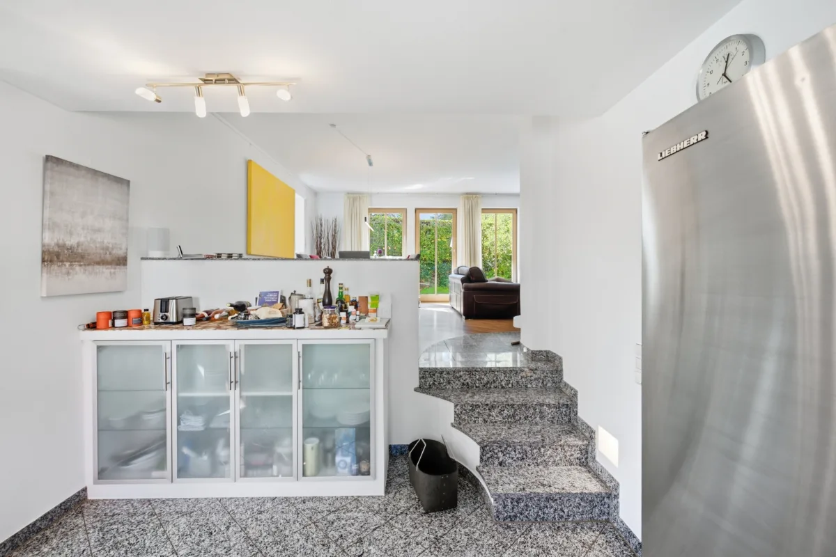Übergang Küche zum Wohnzimmer