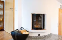 Kaminofen im Wohnzimmer